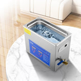 Brand New 6 Liter Stainless Steel Digital Ultrasonic Cleaner w/ Bracket & Drainage System V952-JPS-30ACSBQXJ0001V3