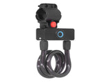3.7V Lithium Battery Portable Fingerprint Bicycle Lock Bluetooth Intelligent Chain Lock for V1294-YM0710-3114210108111