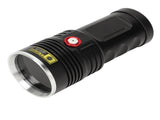 Black Light Flashlight Super Bright IPX45 Waterproof USB Rechargeable 365nm UV Flashlight for Cat V1294-YM0703-3119230028611