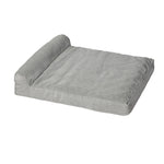 PaWz Pet Bed Chew Proof Memory Foam L Large PT1217-L-GY