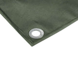 Polyester Canvas Tarp Tarpaulin Sun 4x3 Meter UM2009-4X3M-GN
