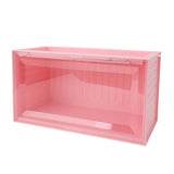 Figure Display Case with Light Sensing Constant On Function 2 Tier Mini Figure Display Box Showcase V1294-YM0901-3117240242811