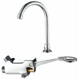 Foot Pedal Tap, Kitchen Sink Tap, Bathroom Tap, Basin Mixer Tap, Foot Control Tap V1237-ZY-715-022