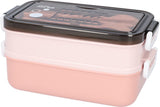 Pink Box with Soup Bowl - Bento Box - Adult Box - Meal Boxes - Children's Box V1188-MS-313-0160