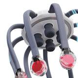Electric Head Massager with 5 Massage Modes and Timing - Gray V1263-JX-8240-2