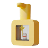 Touchless Automatic Sensor Soap Dispenser Cartoon Pet Waterproof Smart Foam Soap Dispenser Yellow V1294-YM0716-3112220051013