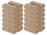 24PCS Ribbon Set, 3.9" x 78.7ft Natural Jute Bow Ribbon Ties, Burlap Chair Sashes for Crafts, Rustic V1369-AZ3-W-08843