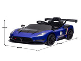 Kahuna Maserati MC20 GT2 Licensed Electric Kids Ride On Race Car Blue CAR-MST-GT2-BU