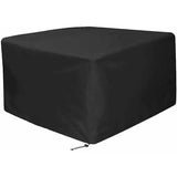 1 Piece 210D Oxford Patio Furniture Cover, Waterproof Windproof UV-Resistant Protection for Garden V1189-LC-HW-00243