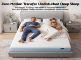 Giselle 22cm Cooling Gel Memory Foam Mattress Double Medium Firm FOAM-C-MFM-H022-D