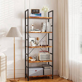 Levede 5-Tier Industrial Bookshelf Bookcase 157.5cm CH1155-5