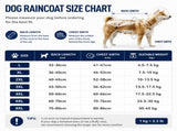 3 Piece Rainy Day Pet Care Set - 8XL Size Waterproof Dog Hooded EVA Transparent Raincoat with V888-ELOSUNG52607