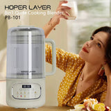 Hoper Layer 8in1 Quite Cooking Blender with Silent Shield 24H Preset Self-Cleaning AU Model V940-HL-PB101
