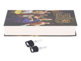 Safe Box Innovative Simulated Book Locking Box with Keys for Cash Money Jewelry Storing V1294-YM0901-3114210009611