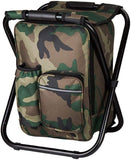 Camouflage Folding Camping Chair Portable Compact Adjustable Fishing Stool for Outdoor Use V1258-DP02-BOL-479