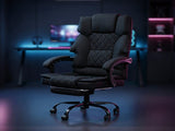 Levede Ergonomic Office Chair Gaming Desk Chair Reclining Footrest Swivel OF1071-GY-AU