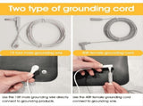 Copper Ground Rod with 40ft Female Ground Wire,Ground Rod Kit,Suitable for Ground Connection V1370-AZ4-10127