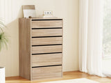 Artiss 6 Chest of Drawers Dresser Tallboy Pine FURNI-N-CDR-6D-WD-AB