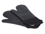 6Pcs/Set Oven Mitts Hand Clip Pot Holder Silicone Heat Insulation Gloves Insulation Mat V1294-YM0901-3118210144311