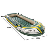 Intex Seahawk 4 Inflatable Boat Set - 4 Person 68351NP