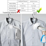 Handheld Steamer 1500W 280ML Portable Clothes Steamer Fast Heating for Home & Travel V1263-JX-5935