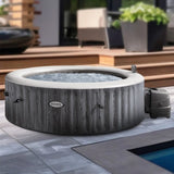 Intex PureSpa 6-Person Greywood Deluxe Inflatable Hot Tub 28442AN