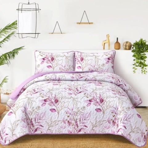 Unique Quilted bedspread and pillowcovers set Stand Out in Style - Queen size V745-MAC080460Q13U