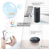 Sleep Sound Machine Night Light, Smart Alarm Clock with Sunrise Simulation, Sleep Assistant White V1192-AZ-W-10133
