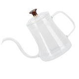 Glass Coffee Pot Swan Neck Thin Mouth Kettle HandMade Coffee Maker Pour Over Kettle V1294-YM0714-3118210220212