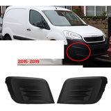 Front Bumper Fog Light Grille Lower Grille For Peugeot Partner 2015 2016 2017 2018 2019 1613564580 V1189-LC-QP-00540