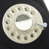 GPO RETRO GPO 746 ROTARY TELEPHONE - BLACK V177-IW-GPO-ROTY-BLK