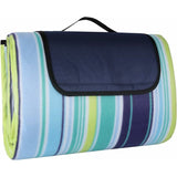 200 X 200 Cm Large Waterproof Sandproof Picnic Blanket, 3 Layer Beach Blanket With Carry Handle, V1188-MS-227-1229