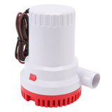 Bilge Pump Silent Boat Submersible DC Micro Drain Marine Sewage for Pond Pool 2000 GPH 12V V1294-YM0717-3111220242211