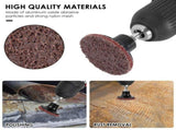 90Pcs Nylon Sanding Discs Set 2in Quick Change Die Grinder Sanding Wheel with 1/4in Holder Fine V1369-AZ3-W-12551