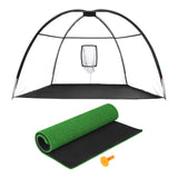 Everfit 3.5m Golf Practice Net with Driving Mat Training Aid Target Hitting PN-G006-GOLF-MAT