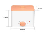 Orange Portable 2-in-1 High-Temperature Steam & Boiling Sterilizer for Silicone Period Cups V888-ELOSUNG45135