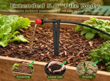 150-Pack Drip Irrigation Support Stakes Invisible & Aesthetic Design, Fits 1/4" Tubing, Ideal for V1366-AZ2-W-15131