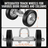 Sliding Gate Kit 6 Heavy Duty Rolling Hardware for Door 600 lbs Load V952-HLHMJLJ6INCHGYJBVV0