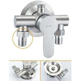 304 Steel Exposed Hot and Cold Shower Faucet Switch Water Heater Bathroom Faucet, Exposed V1237-ZY-715-025