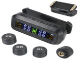 Wireless Tire Pressure Monitoring Solar And USB Charging V1142-LP1005006966438234