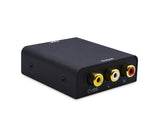 Mini HDMI-compatible 1.4b to AV 4Kx2K 1080P to 3RCA CVBS Video Audio Converter Adapter Black V1263-JX-1081