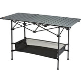 Folding Camping Table, Outdoor Portable Side Tables, Lightweight Fold Up Table, Aluminum & Steel V952-HWZDCZL200LBS0UE8V0