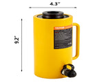 30Ton 10.16 cm Stroke Hollow Hydraulic Cylinder Jack 29937 Lift Cylinder Industrial Durable V952-QJD30T100MMKXYY01V0