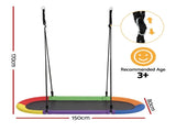 Gardeon Tree Swing Hammock 100cm for Backyard Porch Outside Playground KTS-OX-100CM
