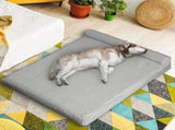 PaWz Pet Bed Chew Proof Memory Foam XL X-Large PT1217-XL-GY_NZ