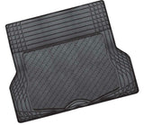 ALUMINIUM LOOK 1-Piece Boot Mat - BLACK V121-CMTBOOTBLK
