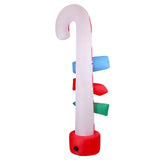 Jingle Jollys Christmas Inflatable Candy Pole 2.4M Illuminated Decorations XMAS-INF-CANDY-8FT