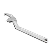 Adjustable Hook Pin Spanner Wrench Locking Crescent 35mm-165mm Silver V1369-AZ3-W-21337