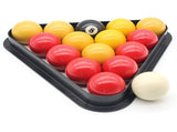 2" inch Pool Balls Red And Yellow 16 Balls Billiards cues balls V201-W13954797