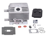 Cylinder Piston Exhaust Muffler Gasket Kit Fit for Stihl FS75 FS80 FS85 Brush Cutter Trimmer V1294-YM0710-3111210293311